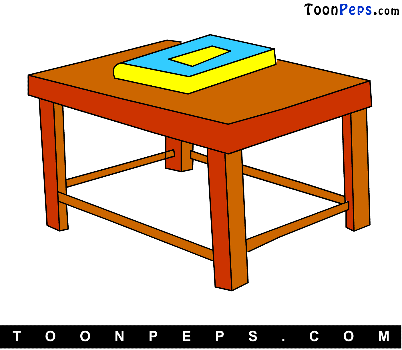 clipart book on the table - photo #9