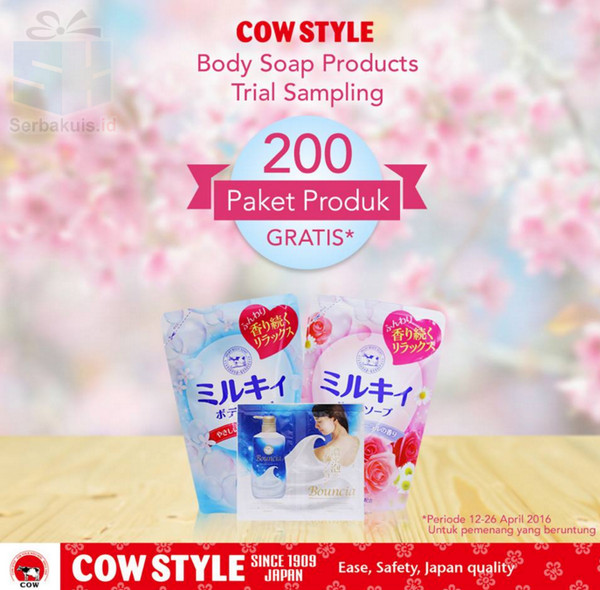 Cowstyle Body Soap Products Trial Sampling Cowstyle Body Soap Products Trial Sampling