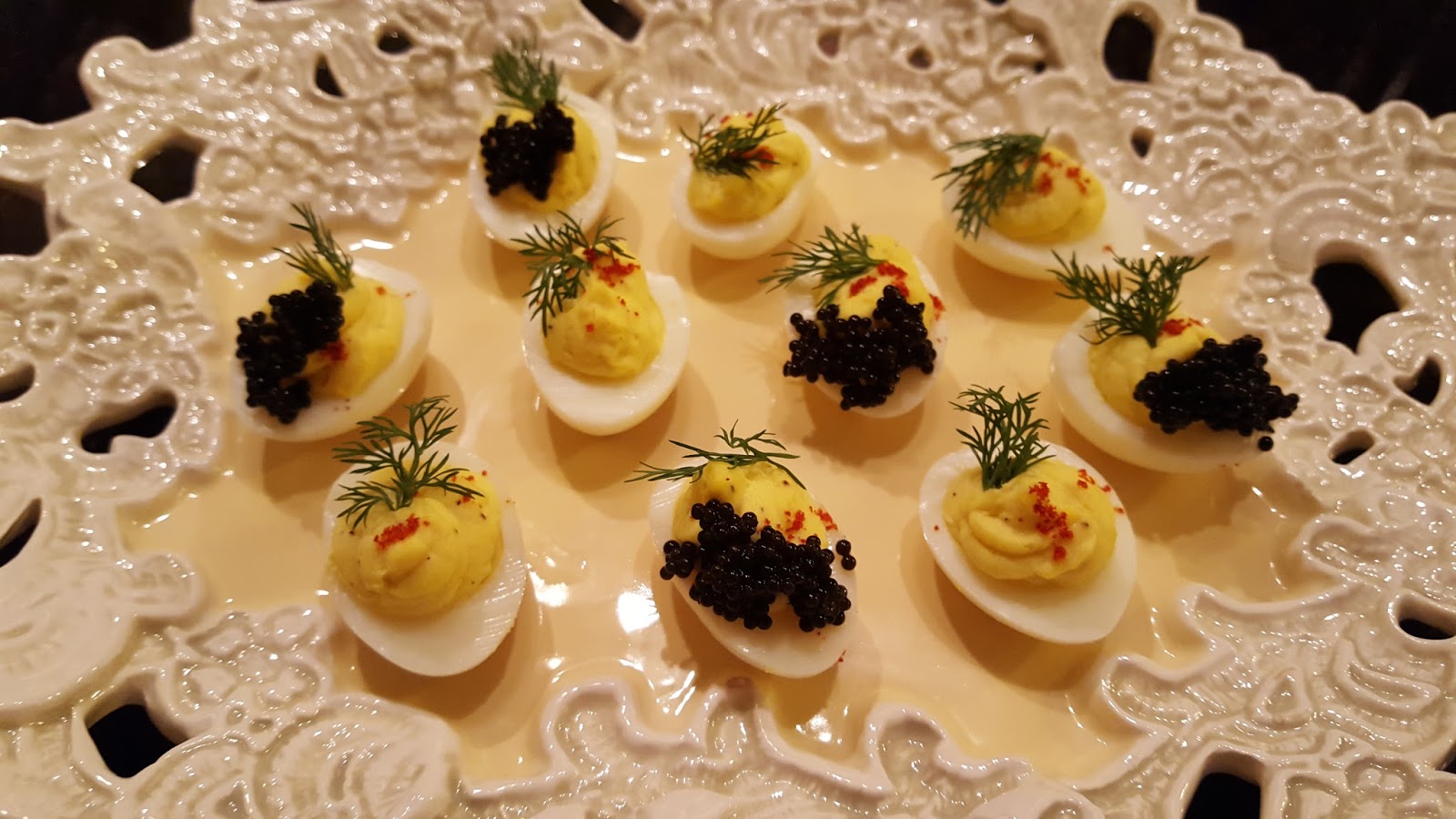 Deviled Quail Egg Appetizers - Julias Simply Southern