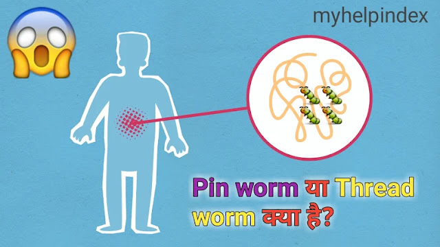 Pin worm क्या है?-कारण,  लक्षण और इलाज.