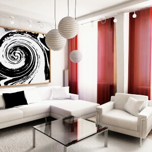 Guest room design fresh and elegant Modern