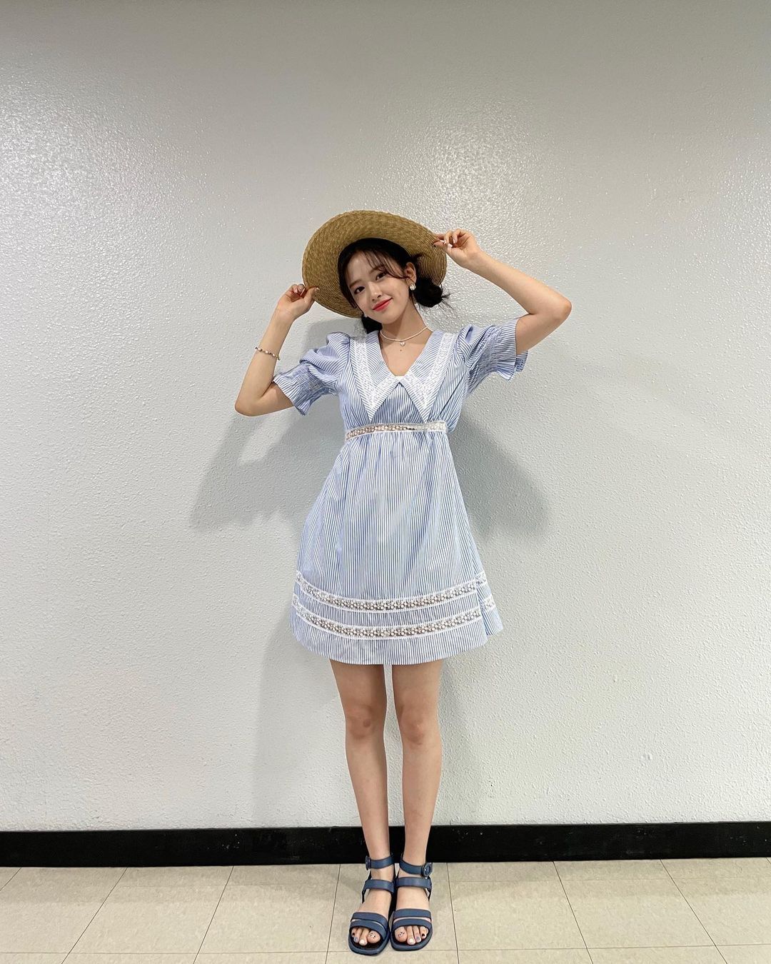 210808 인기가요 안유진 - 꾸르