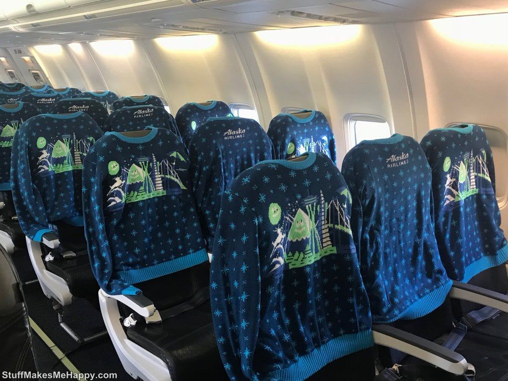 2. But how to decorate the interior of one of its passenger aircraft company Alaska Airlines 2. But how to decorate the interior of one of its passenger aircraft company Alaska Airlines
