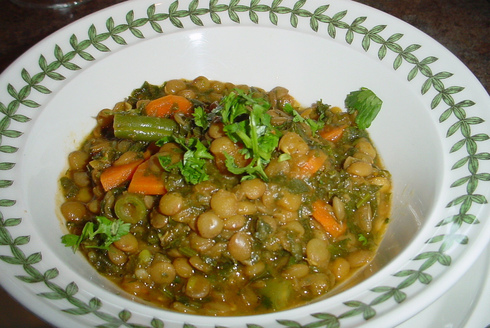 Kearby's Kitchen: Green-Lentil Curry