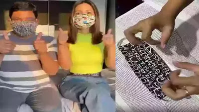 Hina Khan Teaches Fans How To Make Your Own Mask At Home Watch Video