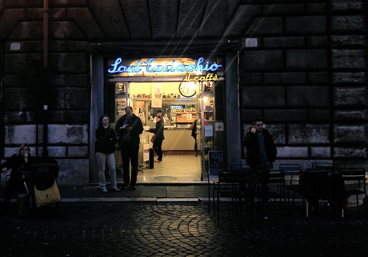 Hot Chocolate in Rome // Sant'Eustachio 
