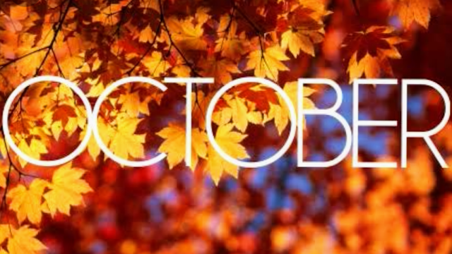HAPPY NEW MONTH OF OCTOBER