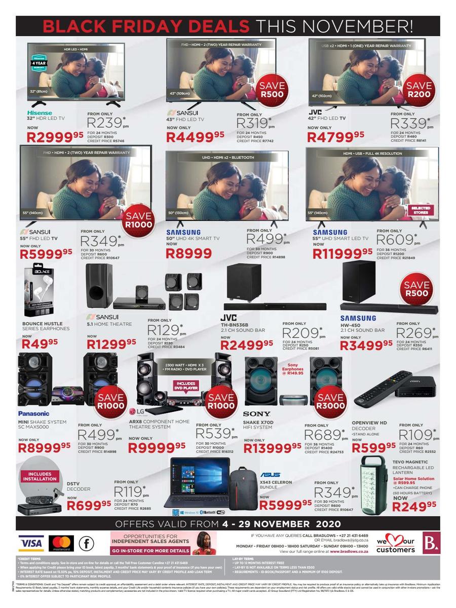 Bradlows & Morkels Black Friday 2020 Deals BlackFriday