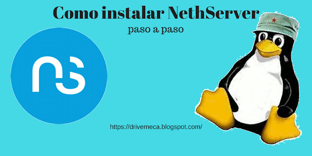 DriveMeca instalando NethServer paso a paso