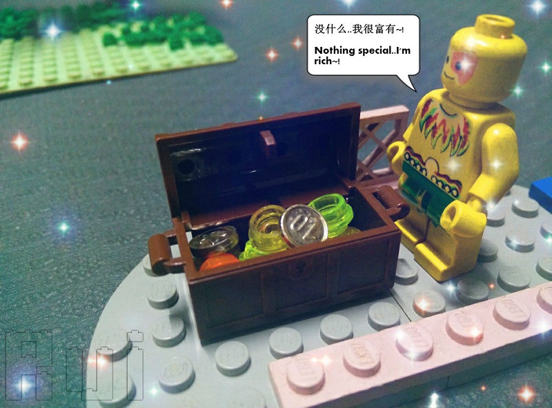 Lego Love - He is very rich