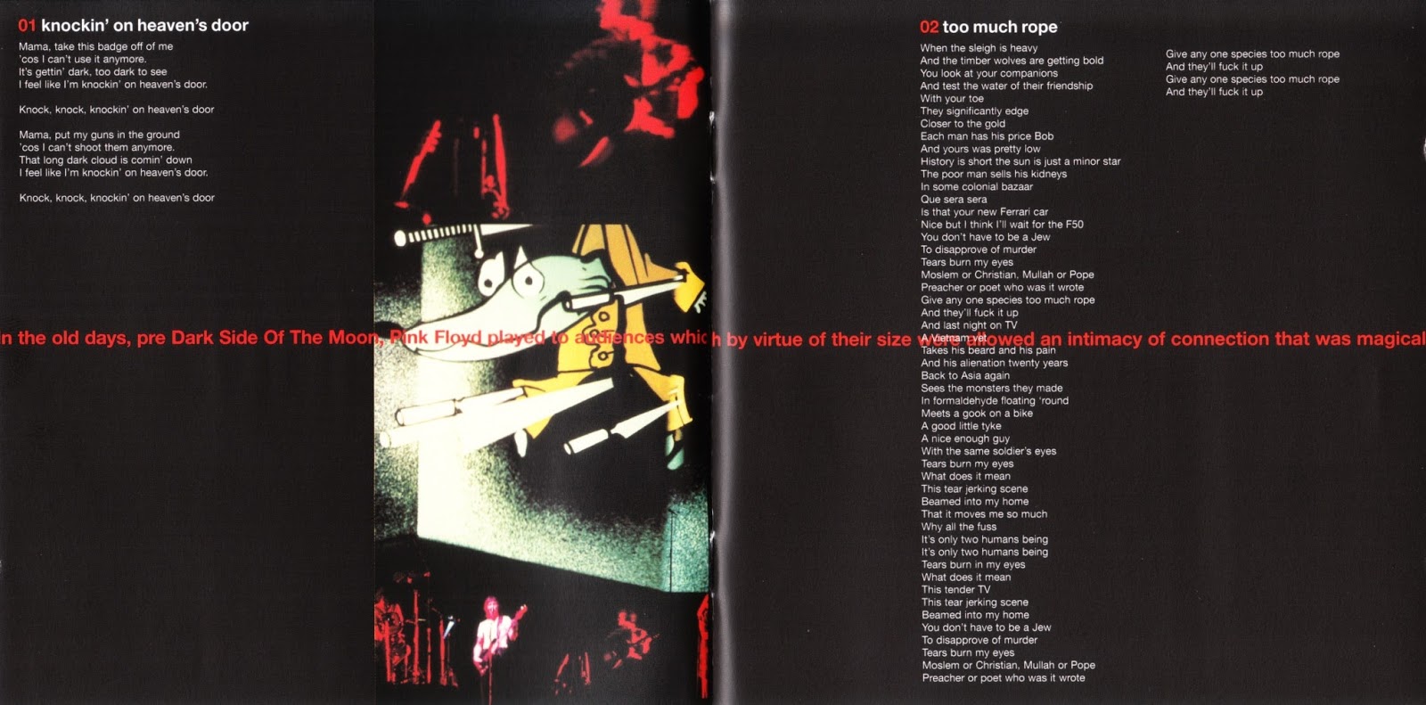 Pink Floyd Ilustrado 2002 Flickering Flame. The Solo Years Volume 1