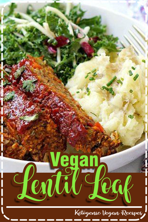 The Best Vegan Lentil Loaf - Happy Cook