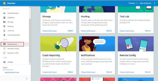 Android Studio Firebase Notifikasi Ke Aplikasi Bali Developer