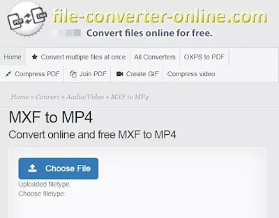 Cara mengubah MXF menjadi MP4-4