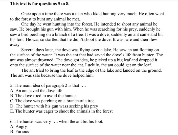 Soal PAT Bahasa Inggris Kelas 11 Semester 2 Tahun 2020