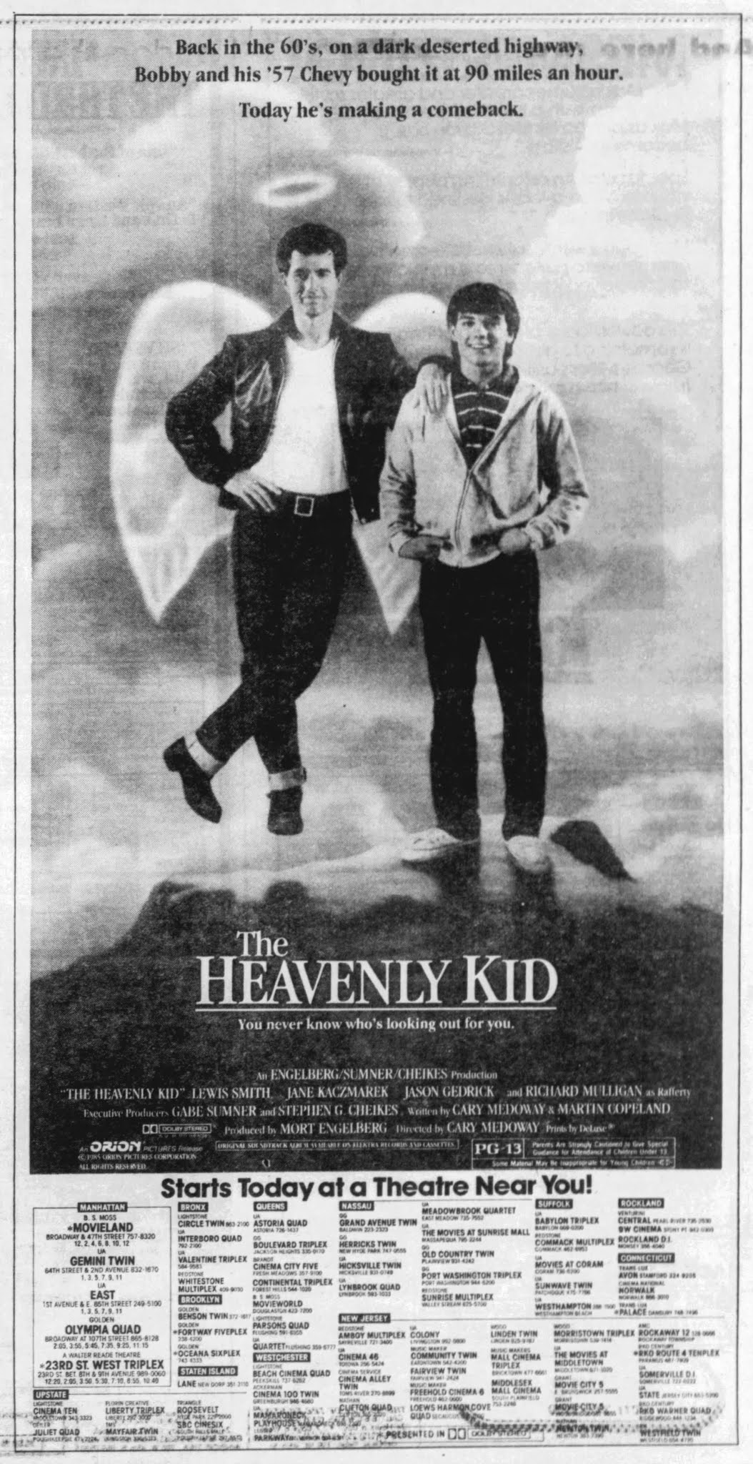 The Heavenly Kid Movie Poster