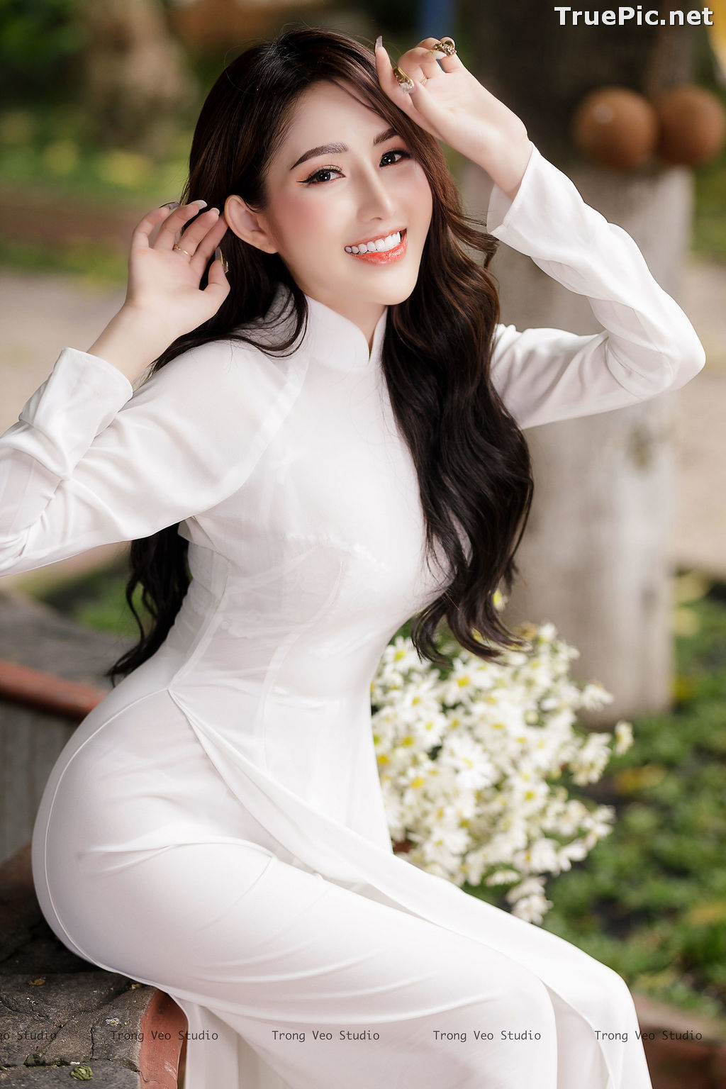 Image The Beauty of Vietnamese Girls with Traditional Dress (Ao Dai) #3 - TruePic.net - Picture-23