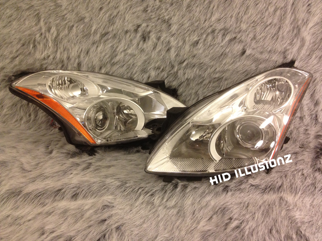 HID ILLUSIONZ Nissan Altima Sedan FXR Orbit Projector HID Retrofit