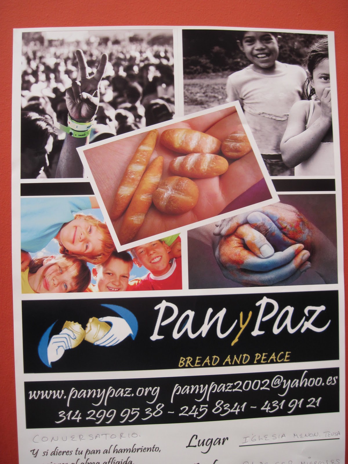 Encontrando nuestra manera Pan y Paz