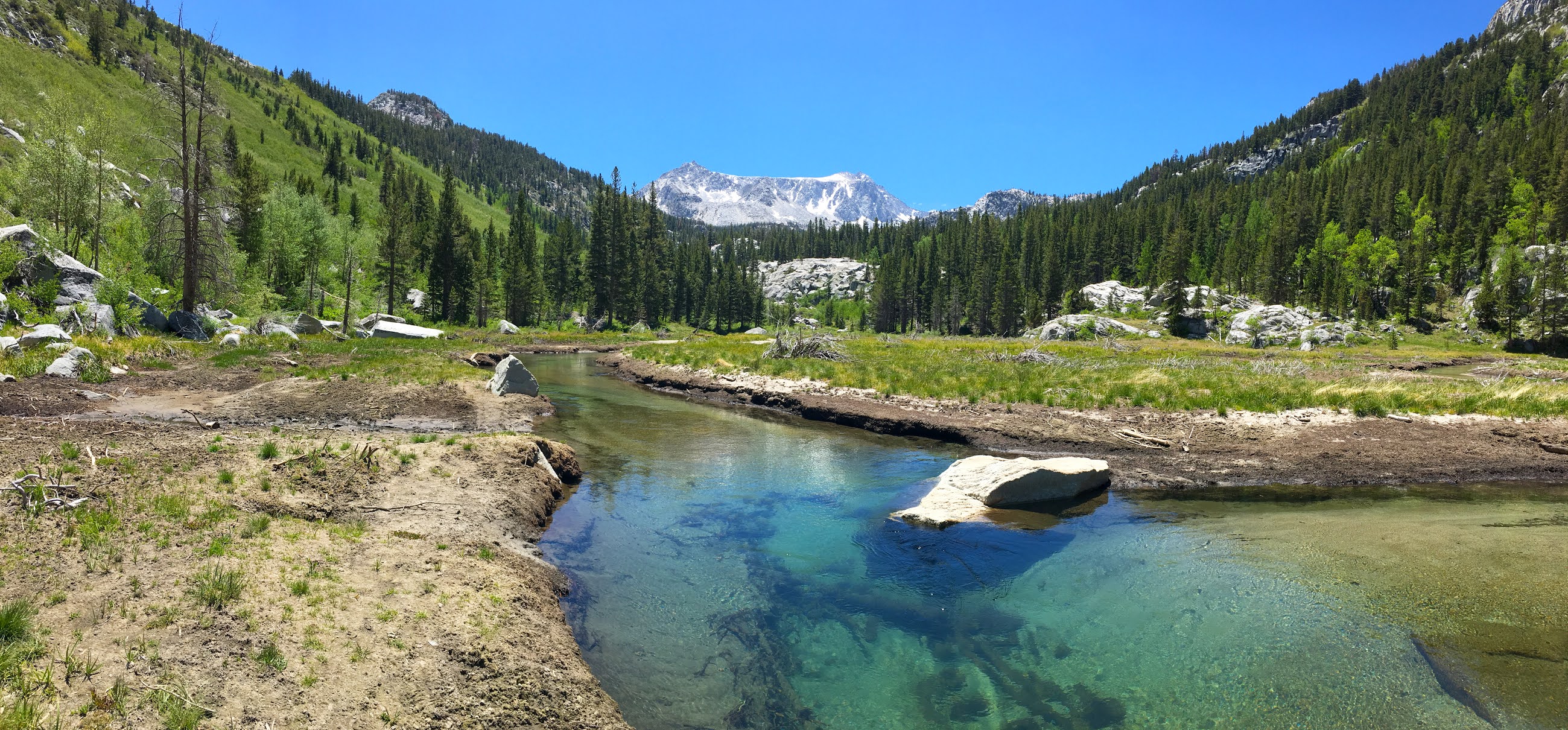 The View to There Hike McGee Creek trail / June 2020