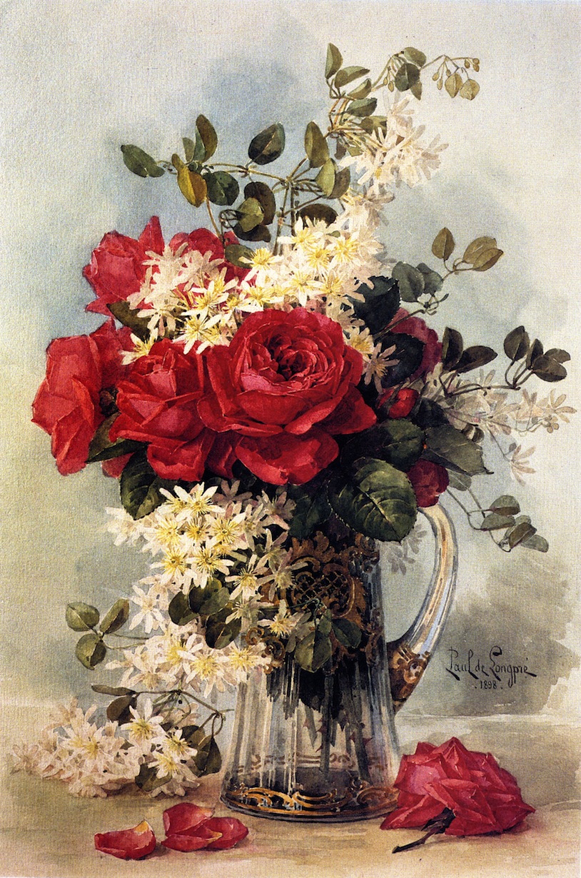 Paul de Longpre 1855-1911 - French-born American painter - Tutt'Art@ Paul de Longpre 1855-1911 - French-born American painter - Tutt'Art@