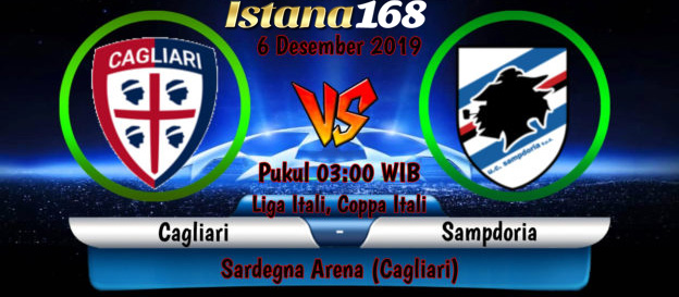 Prediksi Cagliari vs Sampdoria 6 Desember 2019