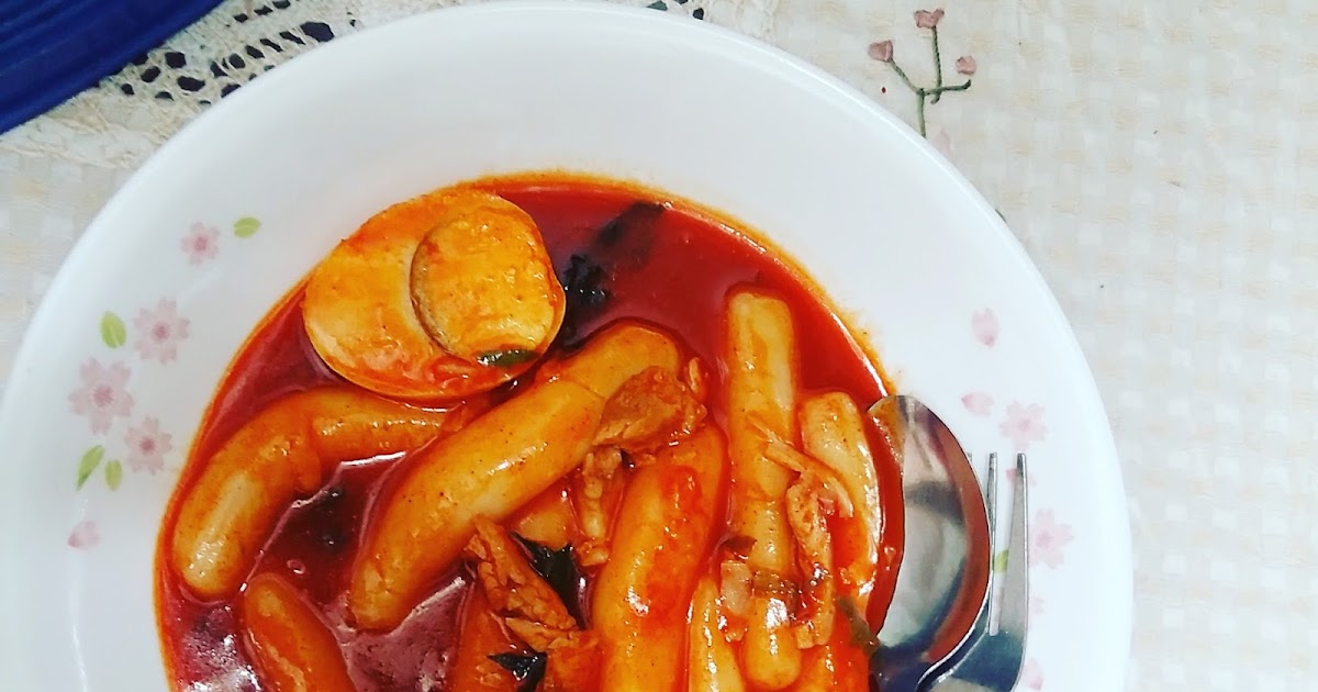 Blackbeggie Resepi Tteokbokki Simple Dan Mudah Spicy Rice