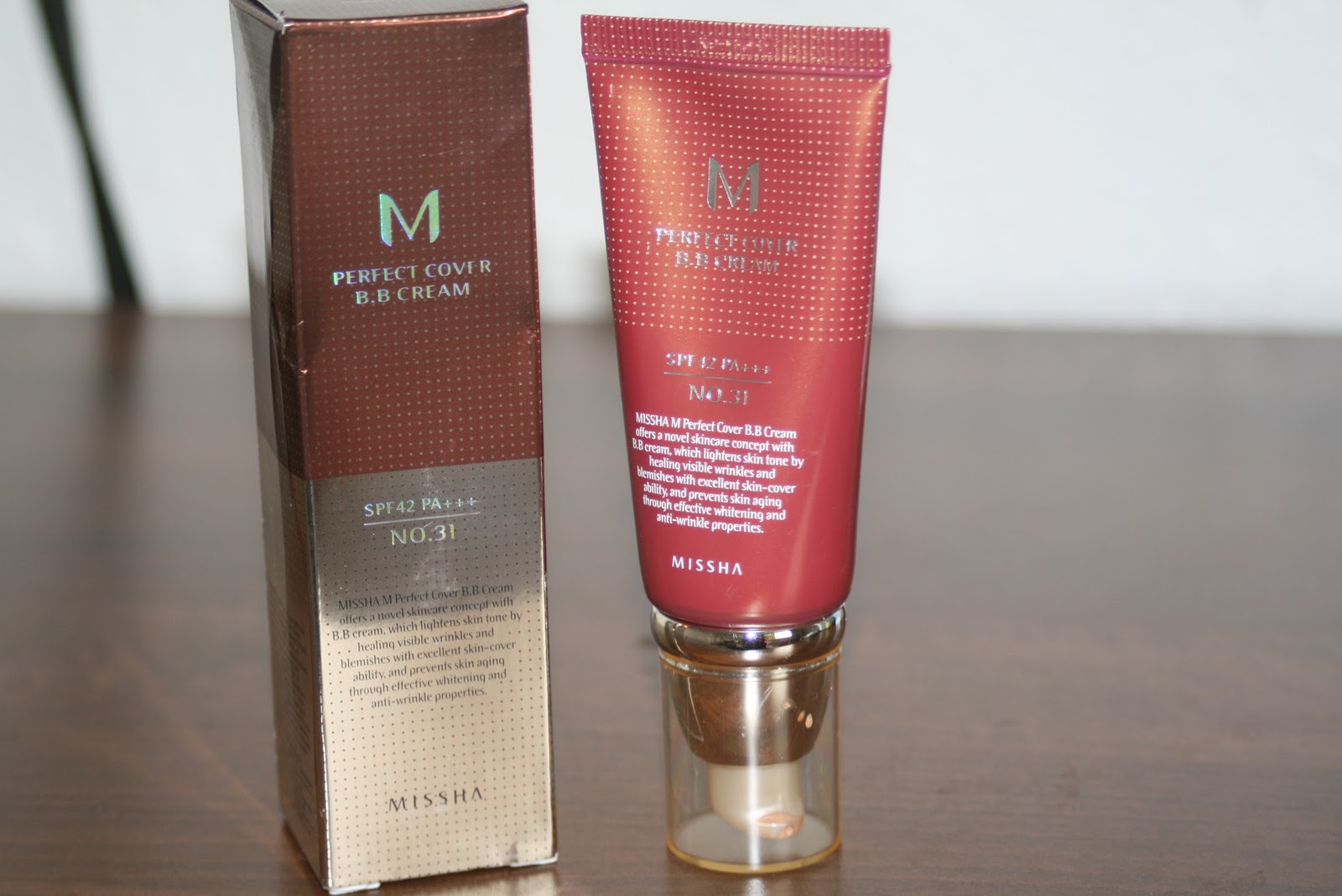 Moonshine Missha BB cream for darker Skin! No.31 Golden Beige.