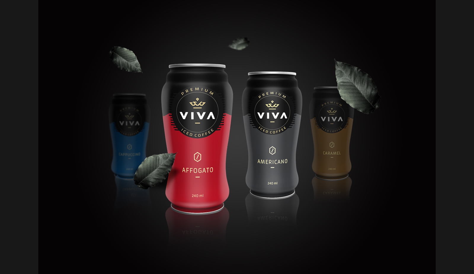 VIVA Premium Iced Coffee on Packaging of the World Creative Package