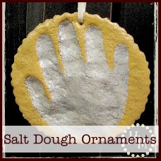 salt dough ornaments