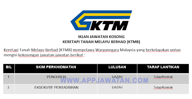 Keretapi Tanah Melayu Berhad (KTMB)