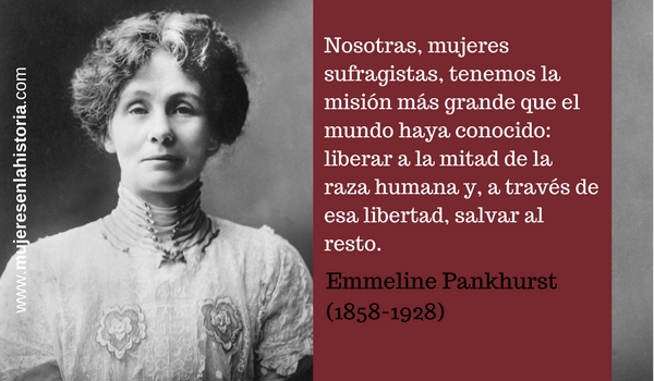 Resultado de imagen para emmeline pankhurst