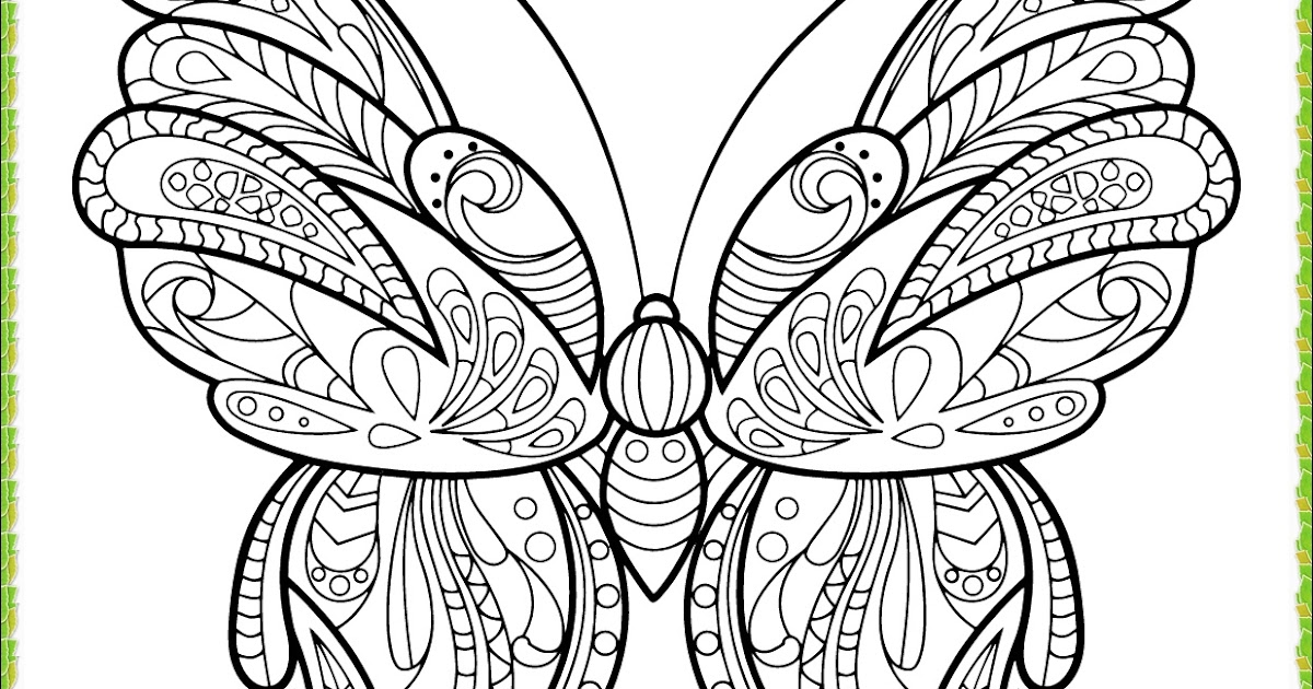 Free Mandala Mandala Malvorlagen Schmetterlinge frei Pdf