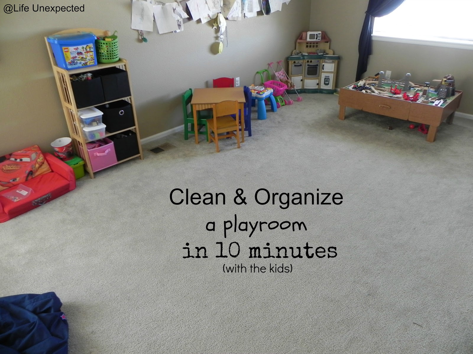 Life Unexpected Clean & Organize a mess in 10 minutes {Seriously}