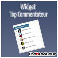 Widget Top Commentateur
