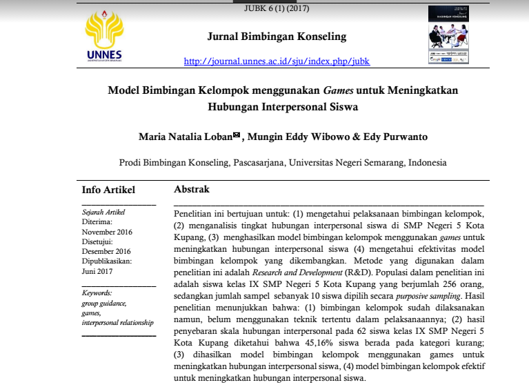Bimbingan Dan Konseling October 2017