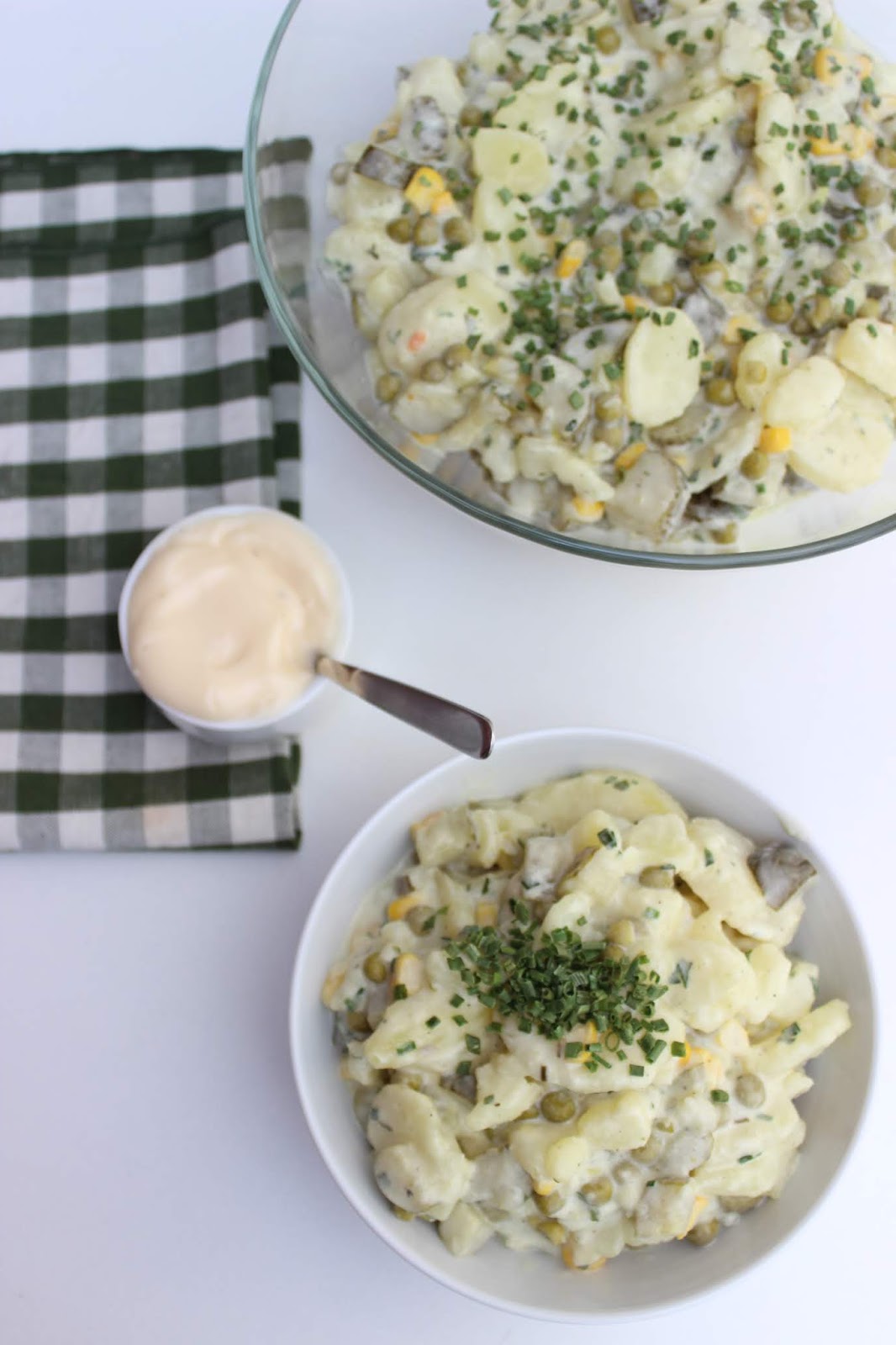 gruensteinKitchen: Cremiger Kartoffelsalat mit Mayo