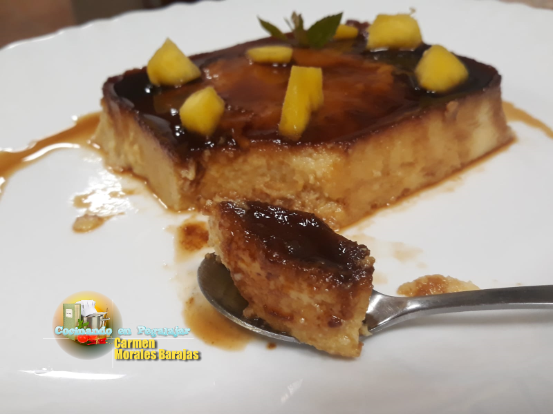 Flan de Mango 3