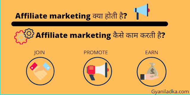 Affiliate marketing क्या होती है Affiliate marketing meaning in Hindi.