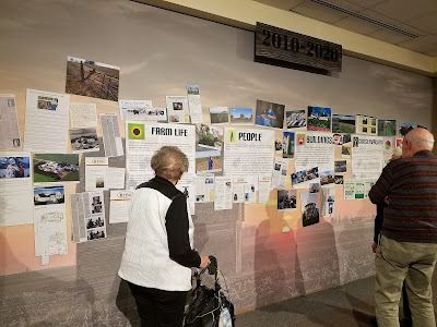 Tall Grass to Knee High: A Century of Iowa Farming  exhibit at the Herbert Hoover Presidential Library in West Branch, Iowa