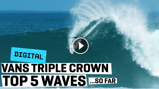 Vans Triple Crown Top 5 Highest Scoring Rides This Week w John John Florence and Koa Rothman