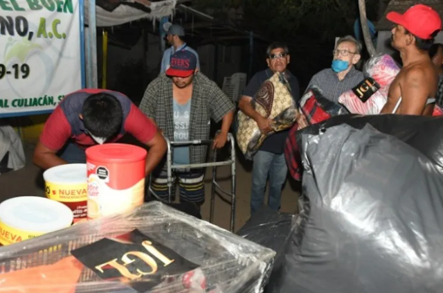 De parte de JGL “El Chapo Guzmán“ entregan despensas a asilo en Culiacán, Sinaloa