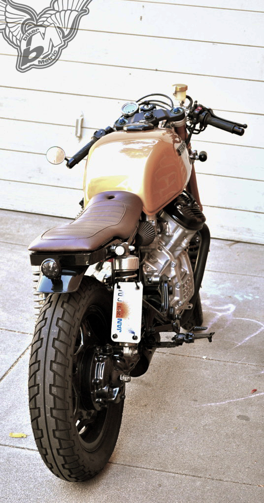 custom 1979 honda cx500 streetfighter | justin allen