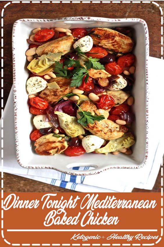 Dinner tonight mediterranean baked chicke - Food Recipes and Tasty
