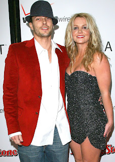 Kevin Federline with his ex-wife Britney Spears