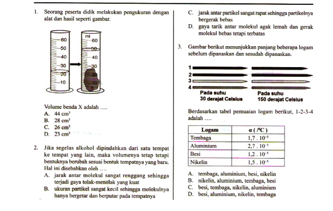 Latihan Soal Un Ipa 4 Smp