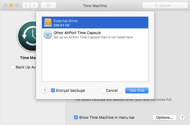 Cara Backup Data MacBook Dengan Time Machine