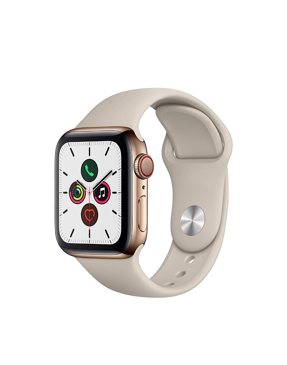 Apple Watch Gold Stainless Steel Case with Sport Band Share