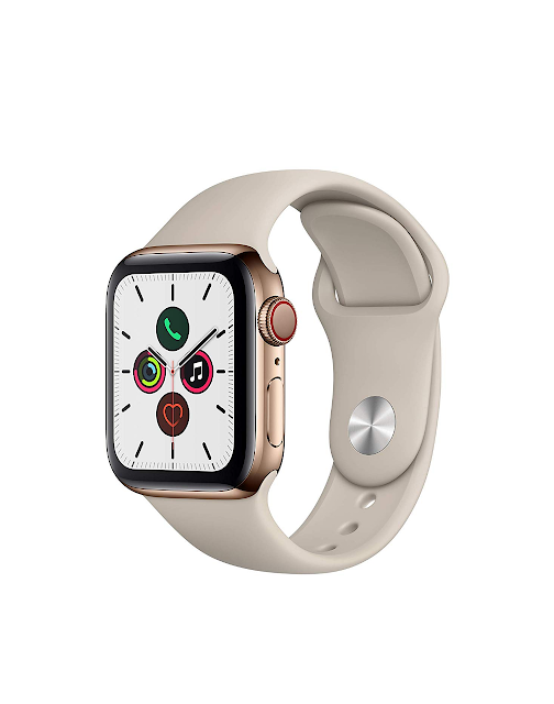 Apple Watch Gold Stainless Steel Case with Sport Band Share