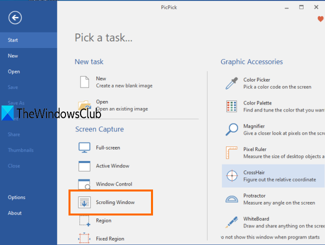 Hoe een scrollend screenshot te maken in Windows 10